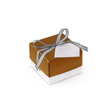 Pretty Gift Box with Lid and Decorative Bow
