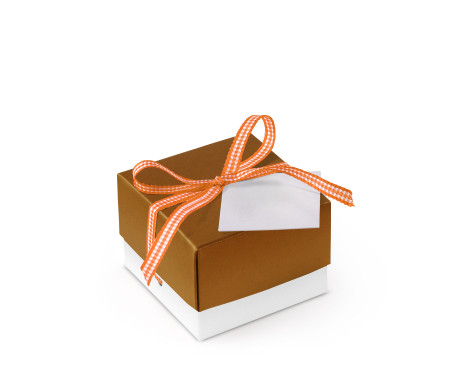 Pretty Gift Box with Lid and Decorative Bow