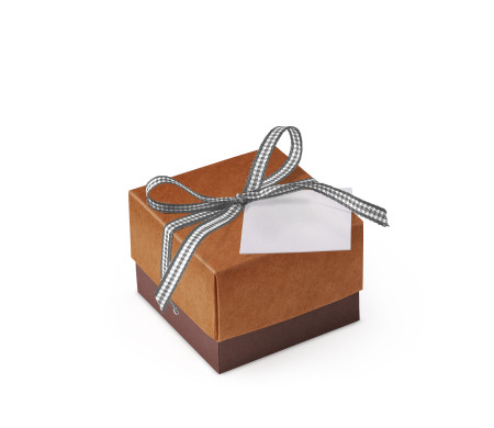Pretty Gift Box with Lid and Decorative Bow