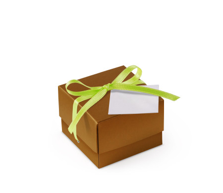 Pretty Gift Box with Lid and Decorative Bow
