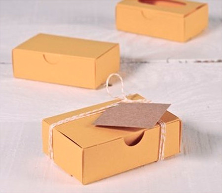 Coloured box for business...