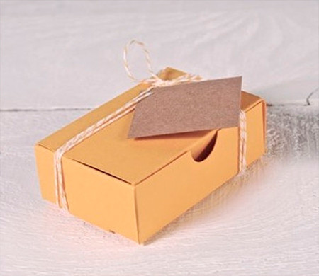 Coloured box for business cards Coloured box for business cards