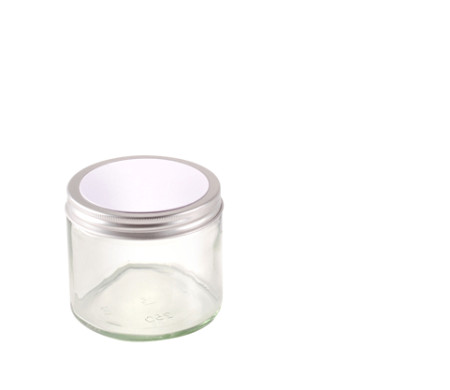 Glass Bottle for scented Creams or Candles