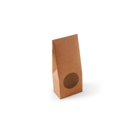 Box with window for food