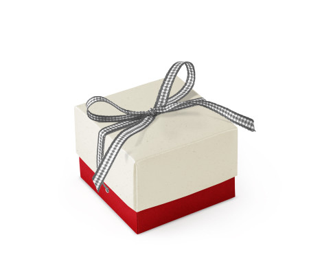 Pretty Gift Box with Lid and Decorative Bow