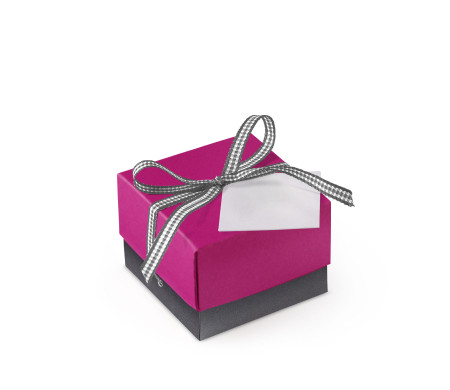 Pretty Gift Box with Lid and Decorative Bow