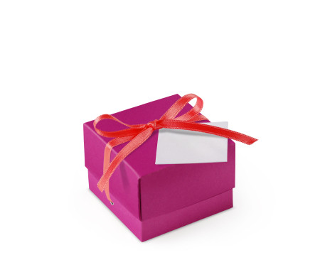 Pretty Gift Box with Lid and Decorative Bow