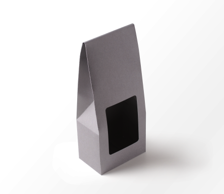 Box with window for food
