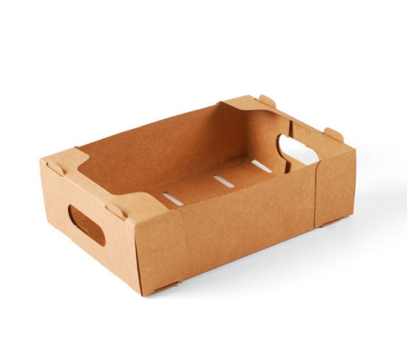 Cardboard box for small fruits.
