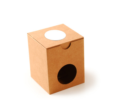 Box for cups without handles