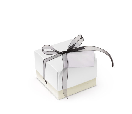 Pretty Gift Box with Lid and Decorative Bow