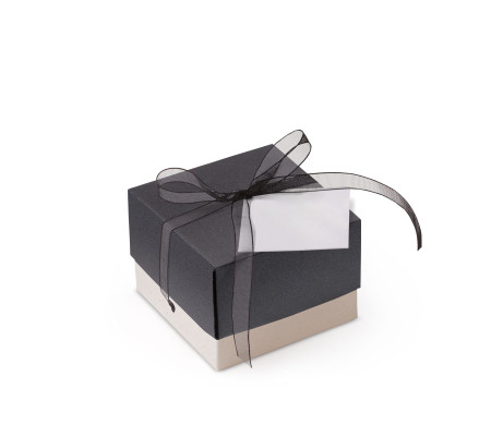 Pretty Gift Box with Lid and Decorative Bow
