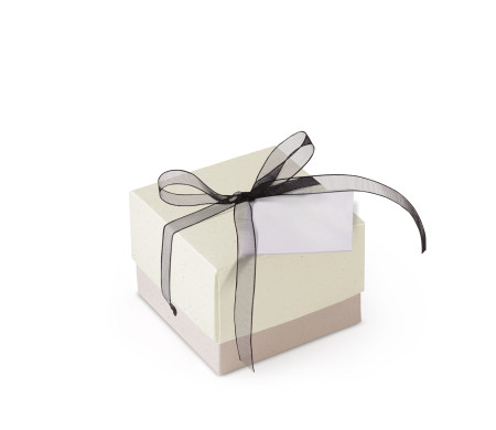 Pretty Gift Box with Lid and Decorative Bow