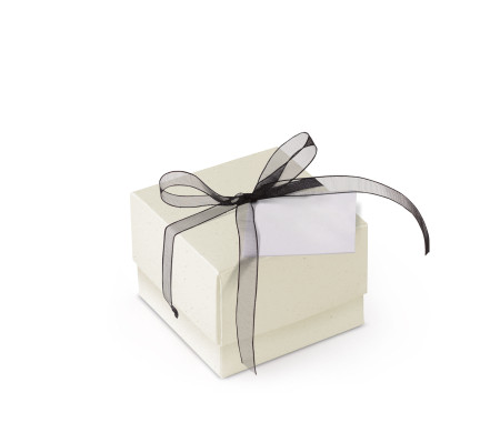 Pretty Gift Box with Lid and Decorative Bow