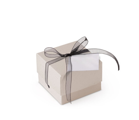 Pretty Gift Box with Lid and Decorative Bow