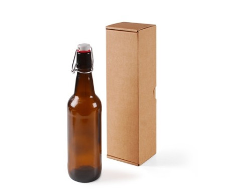 Beer Bottle, To Package Beer with a Box and Label