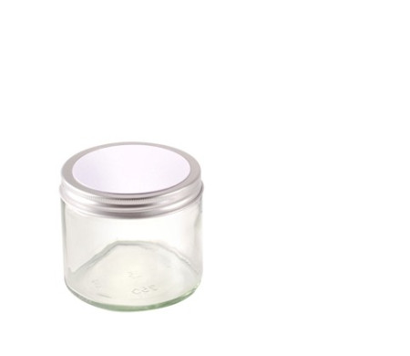 Glass Bottle for scented Creams or Candles