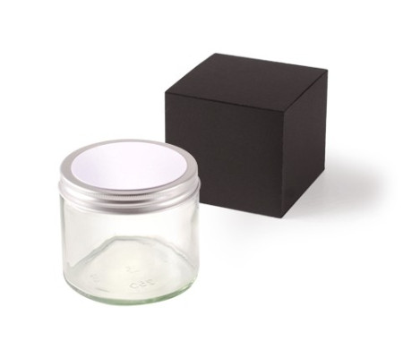 Glass Bottle for scented Creams or Candles