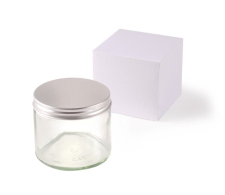 Glass Bottle for scented Creams or Candles