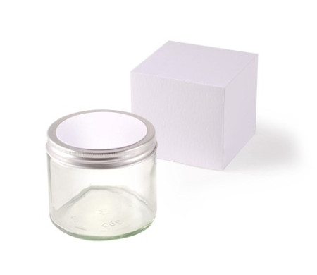 Glass Bottle for scented Creams or Candles