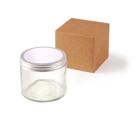 Glass Bottle for scented Creams or Candles