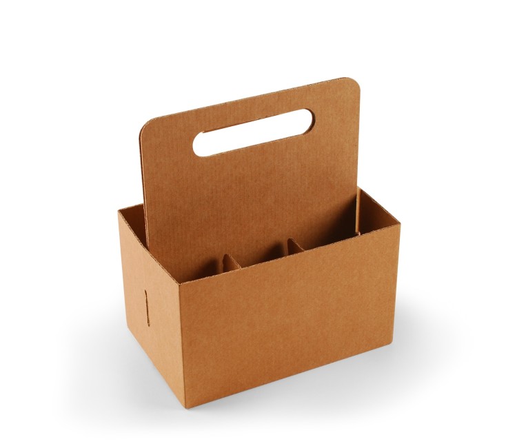 Beer box with a handle Beer box with a handle