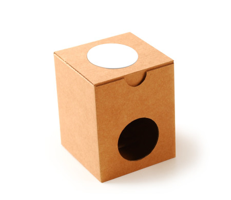 Box for cups without handles