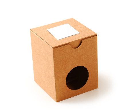 Box for cups without handles
