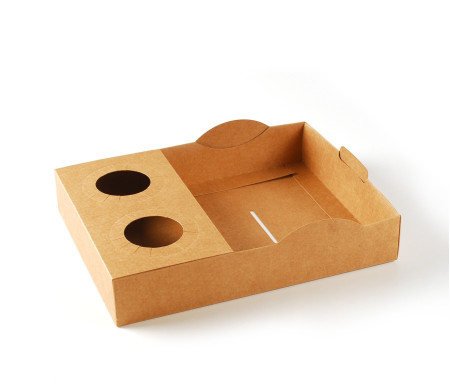 Stackable street-food tray. Simply the best food container available.