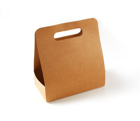 Take-away food container. The most versatile container for food trucks