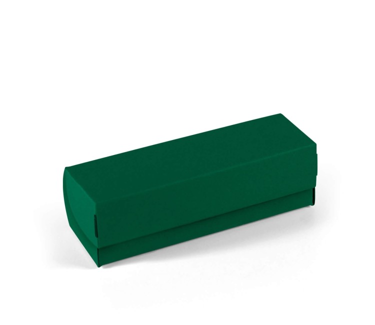 Elongated box with lid for macarons Elongated box with lid for macarons