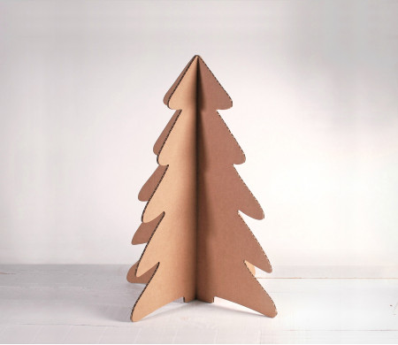 Cardboard Christmas Tree