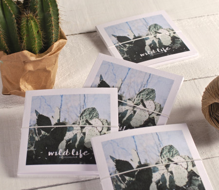 Custom card envelope for CDs