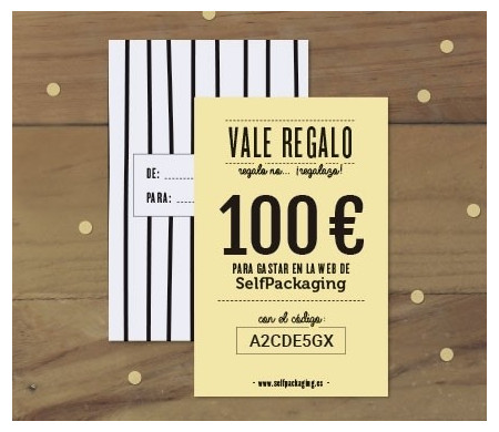 Vale regalo SelfPackaging 75 €