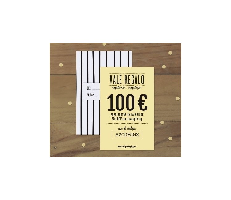 Vale regalo SelfPackaging 75 € Vale regalo SelfPackaging 75 €