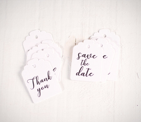 Labels for Wedding Favours