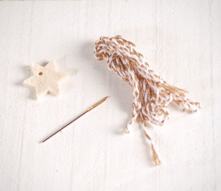 Star with Golden Thread, For Crafts!