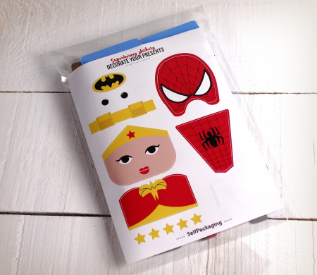 Superhero gift boxes