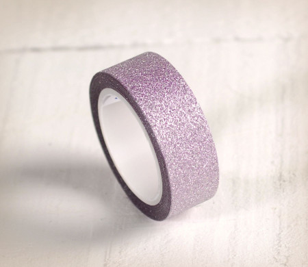 Glitter washi tape roll