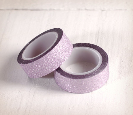 Glitter washi tape roll
