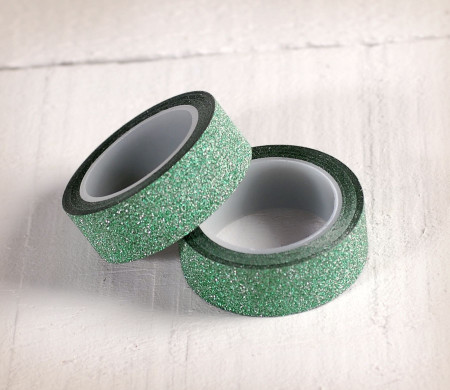 Glitter washi tape roll