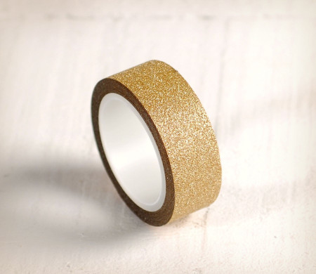 Glitter washi tape roll