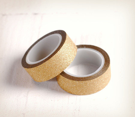 Glitter washi tape roll