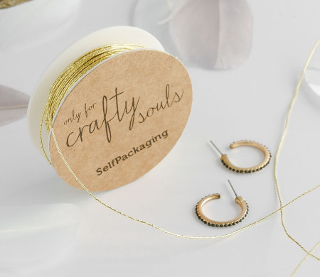 Gold cord for gifts