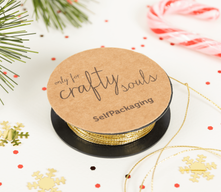 Gold cord for gifts