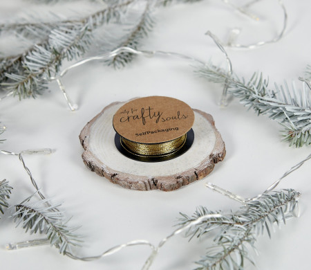 Gold cord for gifts