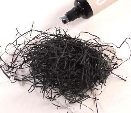 Paper shavings for cardboard boxes
