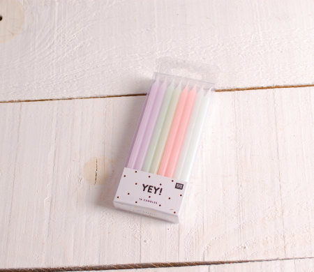 Coloured candles