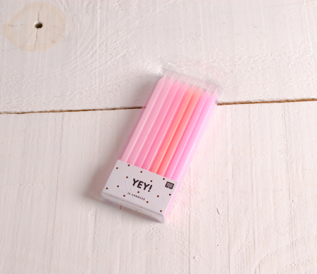 Coloured candles
