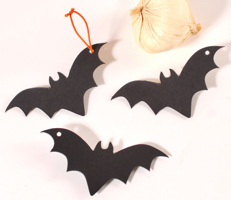Cardboard Bats, Decorate for Halloween!
